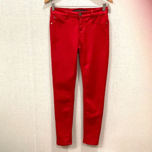 TinselTown Women's Red Skinny Jeans Pants Ankle sz 3 NWOT